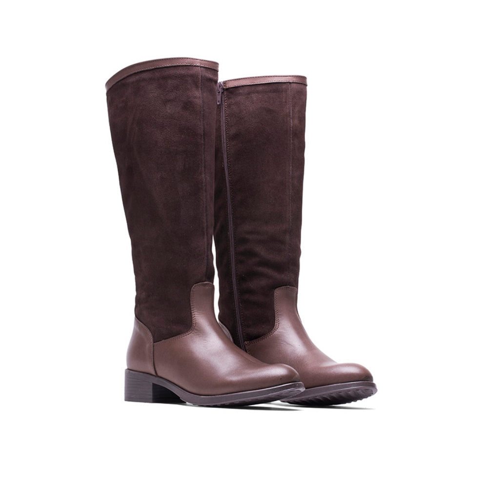 BOTA B-472R PIEL KRUST/SERRAJE MARRÓN