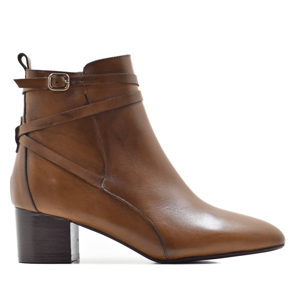 F-3225 KRUST CAMEL LEATHER BOOT