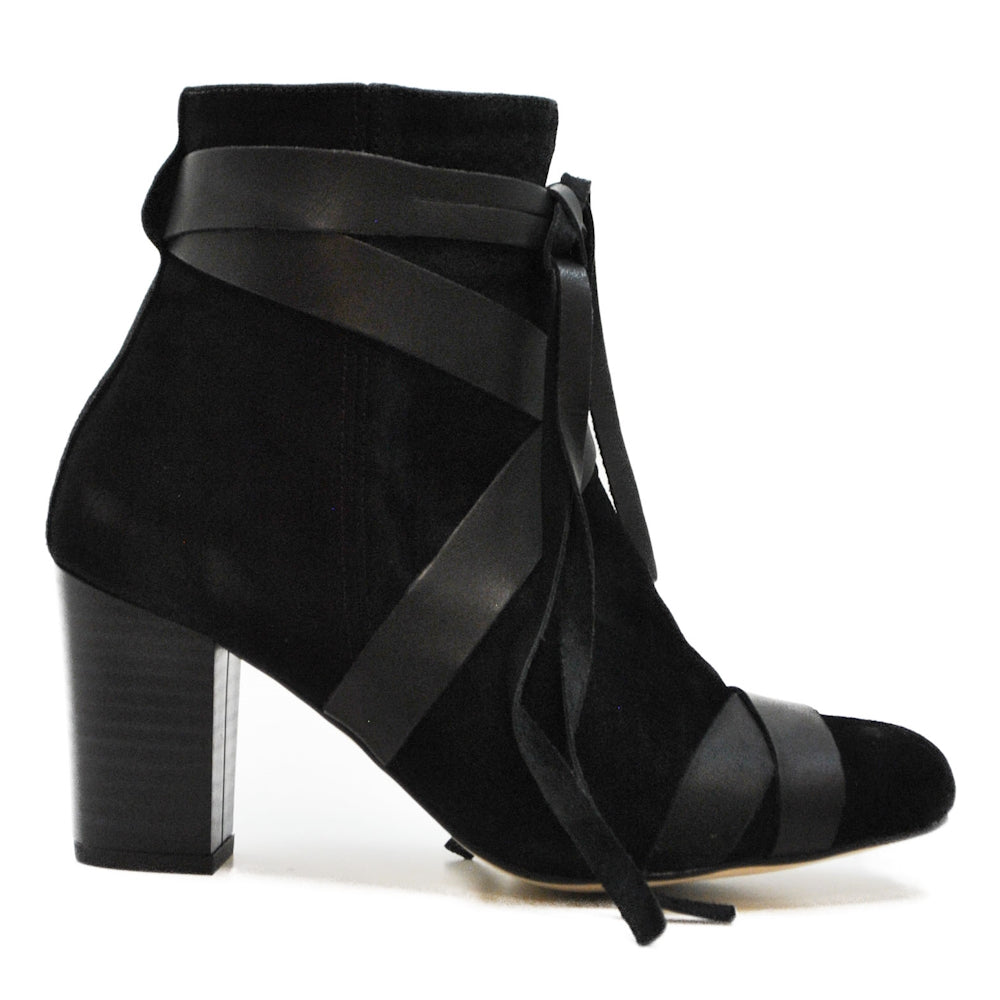 BOTIN LUTTRELL SERRAJE NEGRO/ NAPA NEGRO