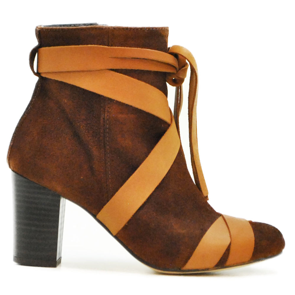 VA5974H SUEDE LEATHER/CAMEL BOOT