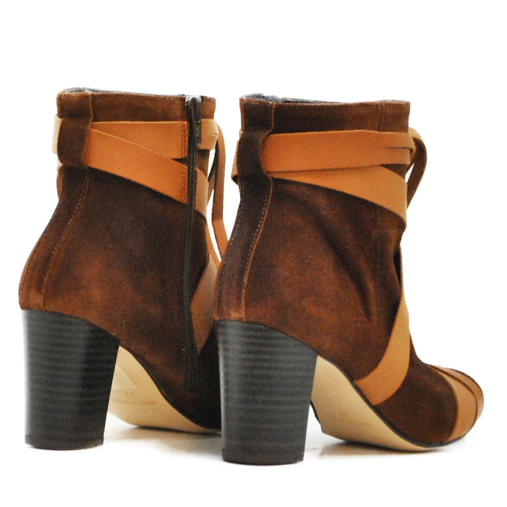 BOTIN LUTTRELL SERRAJE CUERO/ NAPA CUERO